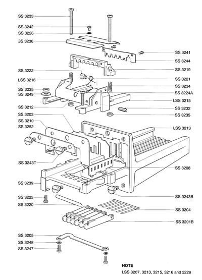 Ordering spare parts for the straight six coin slide